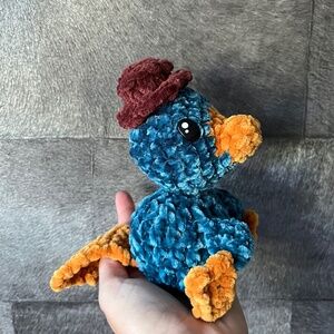 Perry the Platypus | Handmade Crochet Stuffed Animal